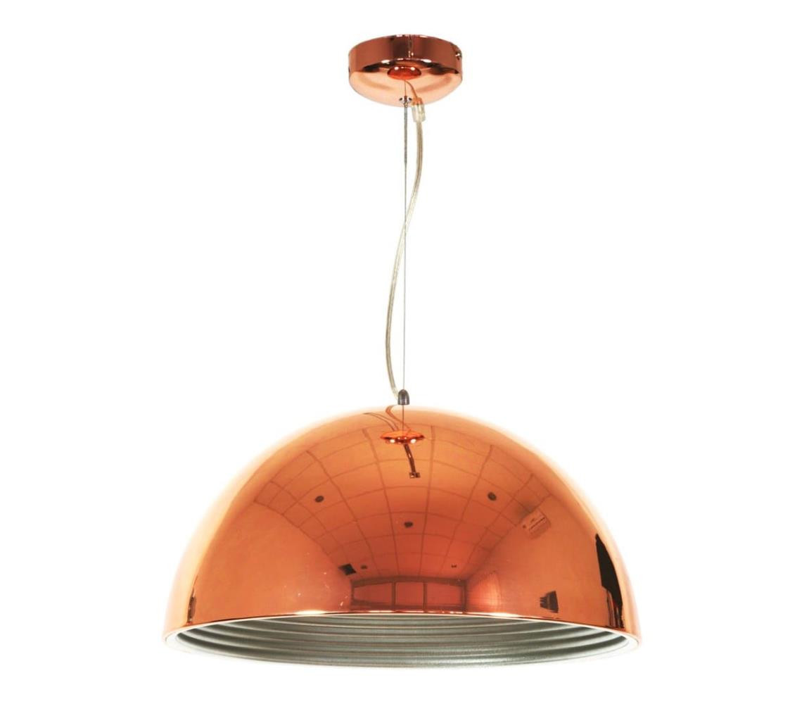 Lustr na lanku DORADA 1xE27/60W/230V měď