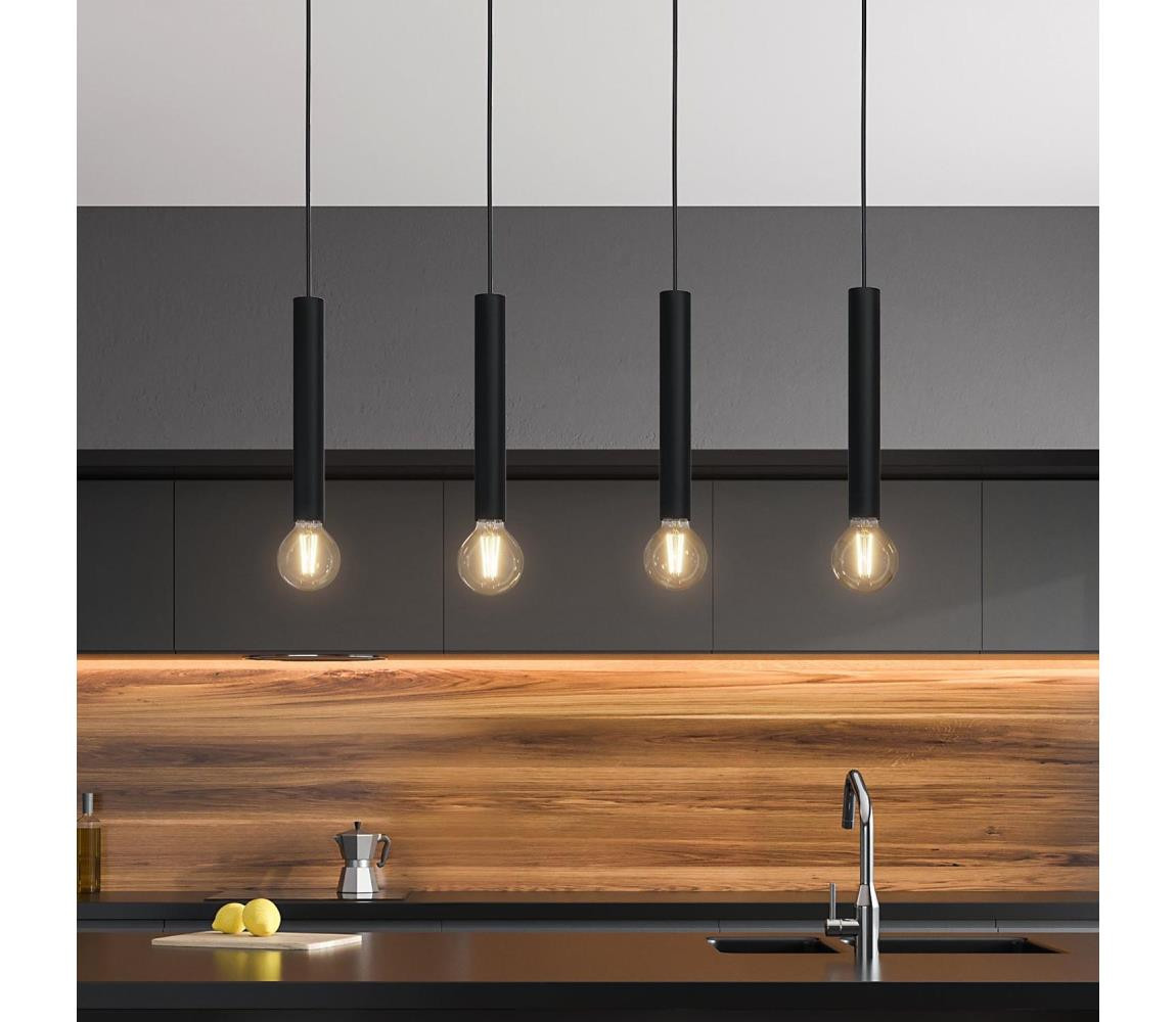 Eglo Eglo 98057 - Lustr na lanku CORTENOVA 4xE27/60W/230V