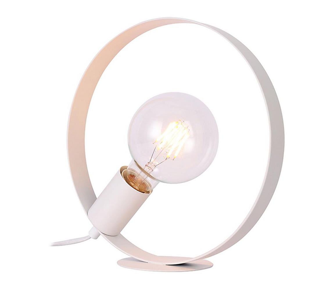 Stolní lampa NEXO 1xE27/40W/230V bílá