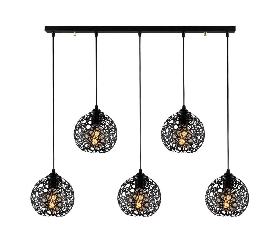 Lustr na lanku FELLINI 5xE27/100W/230V