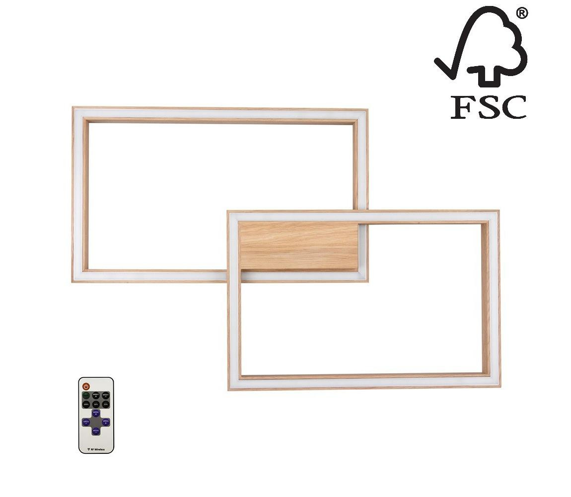 91402274 - LED Stmívatelné svítidlo RAMME LED/48W/230V + DO matný dub