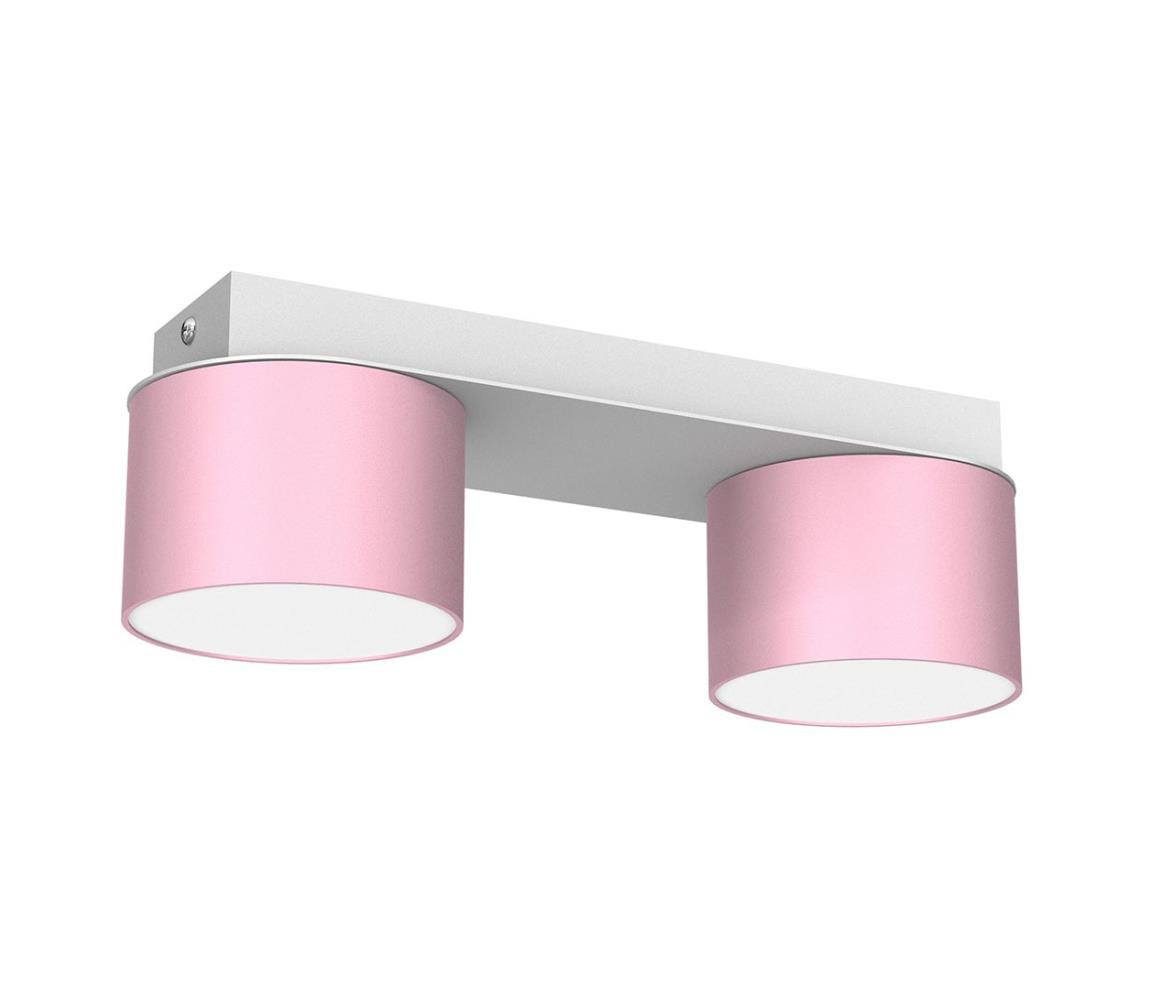 Stropní svítidlo DIXIE 2xGX53/11W/230V růžová