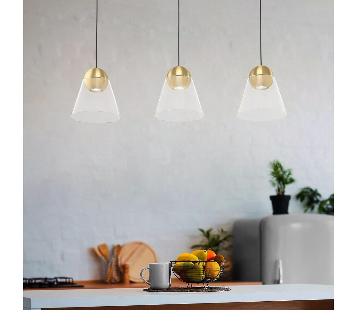 Eglo Eglo 99629 - LED Lustr na lanku CERASELLA 3xGU10/4,5W/230V