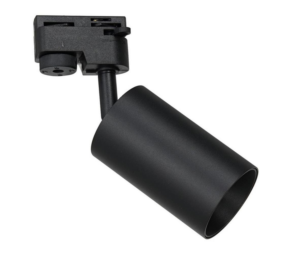Bodové svítidlo do lištového systému PIPE 1xGU10/25W/230V černá