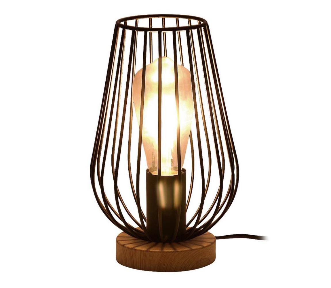 Rabalux Rabalux 6915 - Stolní lampa GREMIO 1xE27/40W/230V černá