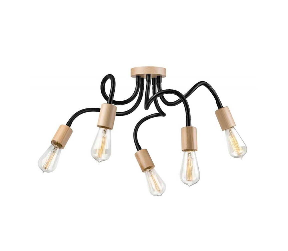 Přisazený lustr CAMERON 5xE27/60W/230V - FSC certifikováno