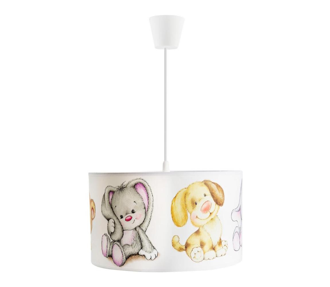 Dětský lustr na lanku PETS 1xE27/60W/230V