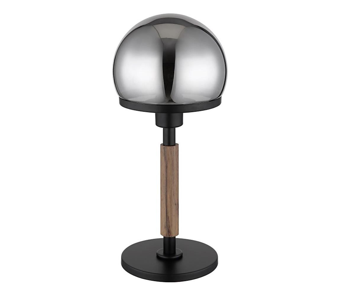 Globo Globo 21954S - Stolní lampa HAKU 1xE27/40W/230V černá/hnědá
