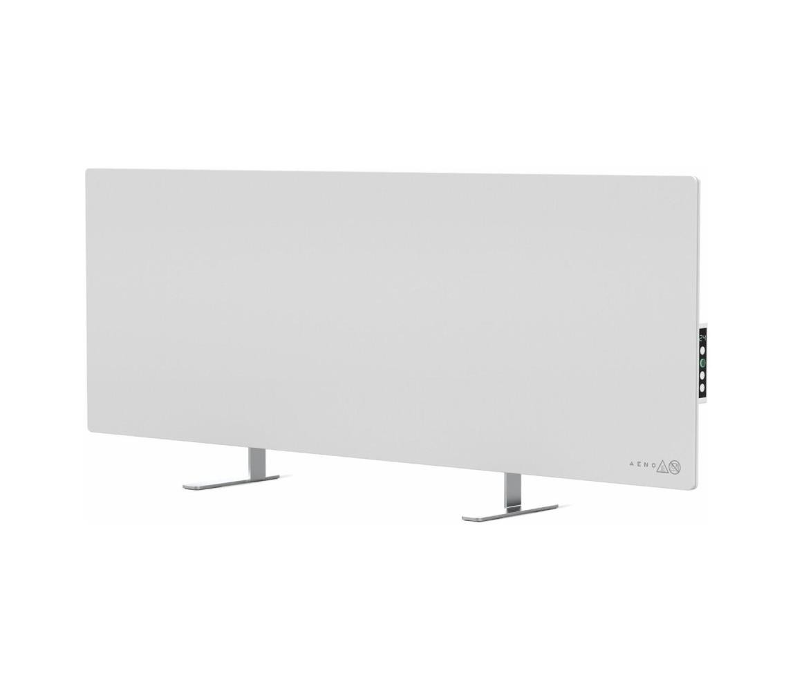 AENO AENO - Chytrý elektrický infrapanel s LED 700W časovač/termostat IP44 Wi-fi bílá