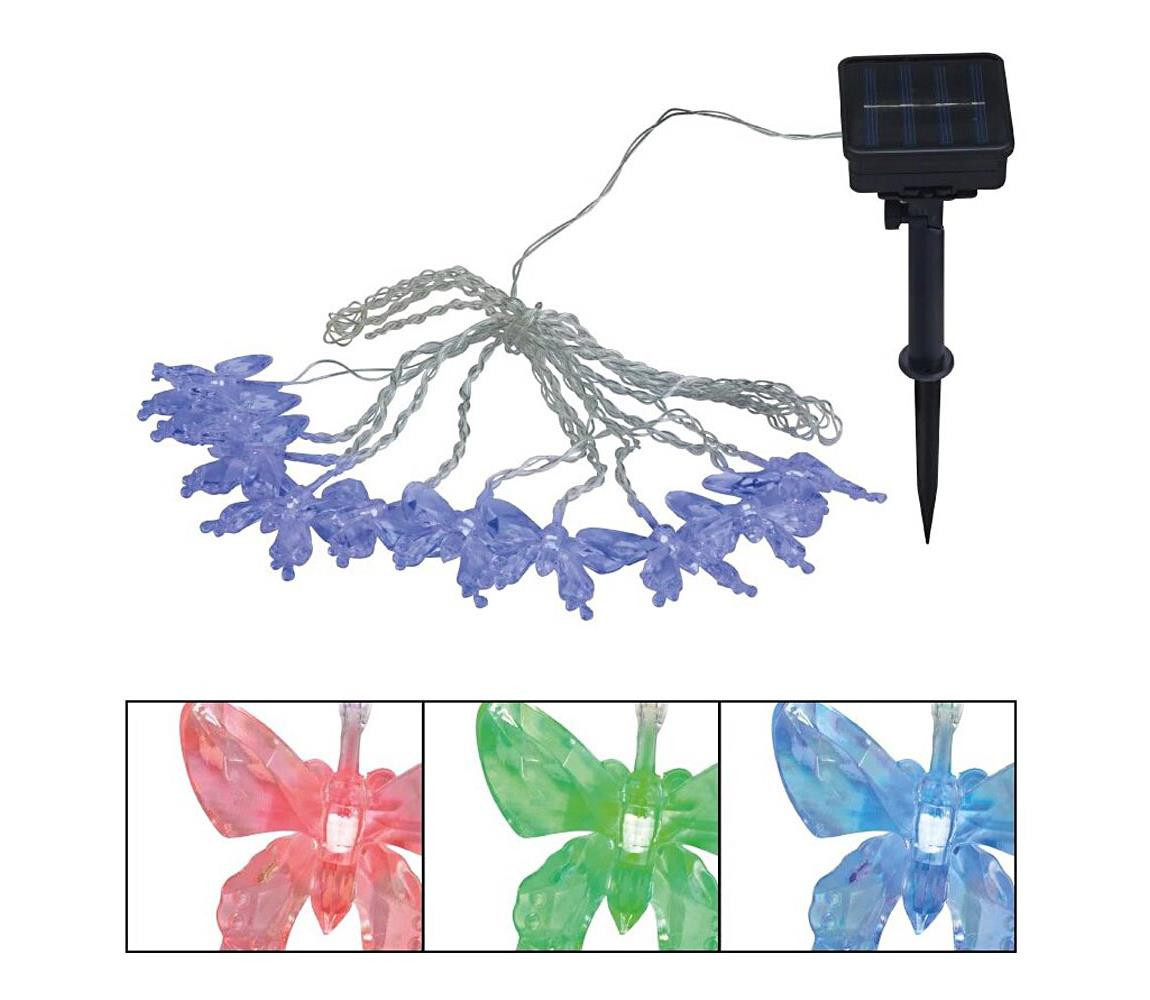 Globo Globo 33706-10 - LED RGB Dekorační řetěz 10xLED/0,06W/3,2V IP44