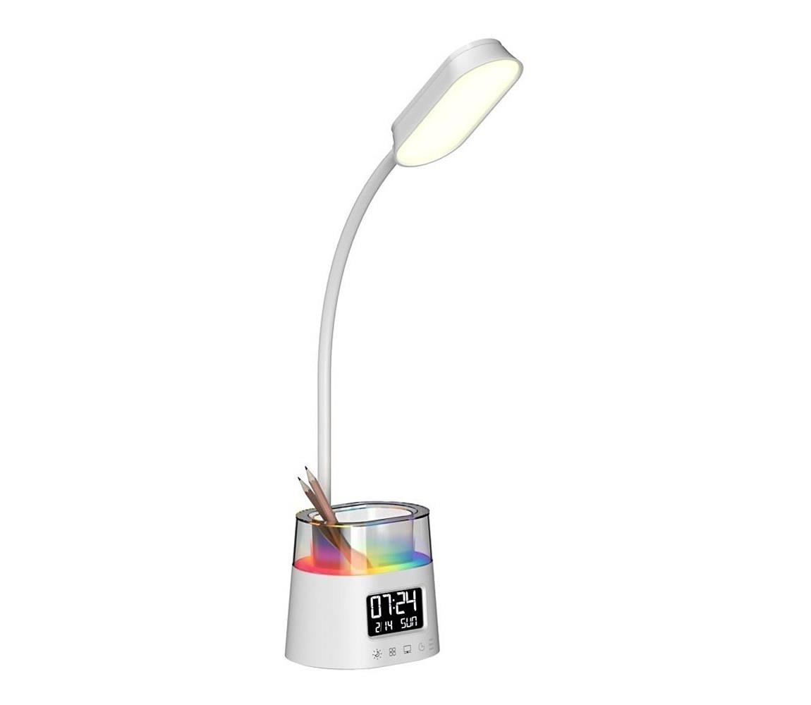 08980L-LED RGBW Stmívatelná lampa s držákem na tužky FALCON LED/10W/5V
