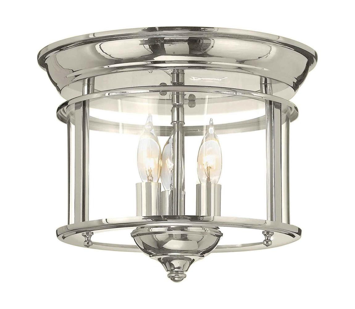 Elstead Hinkley HK-GENTRY-F-PN - Stropní svítidlo GENTRY 3xE14/40W/230V lesklý chrom