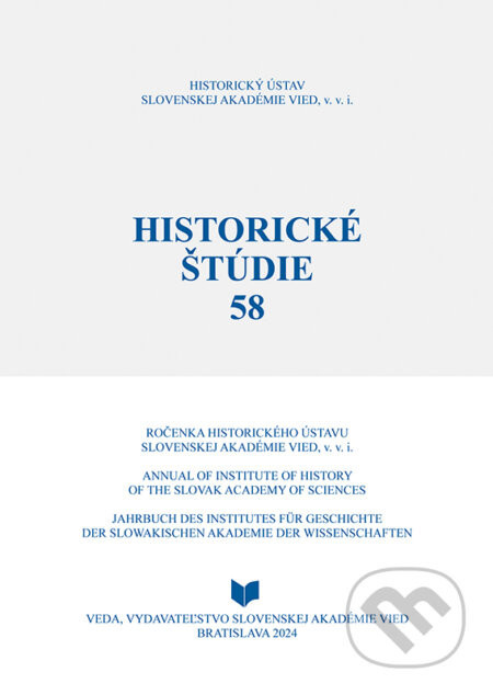Historické štúdie 58 - Ingrid Kušniráková (editor), Peter Macho (editor)