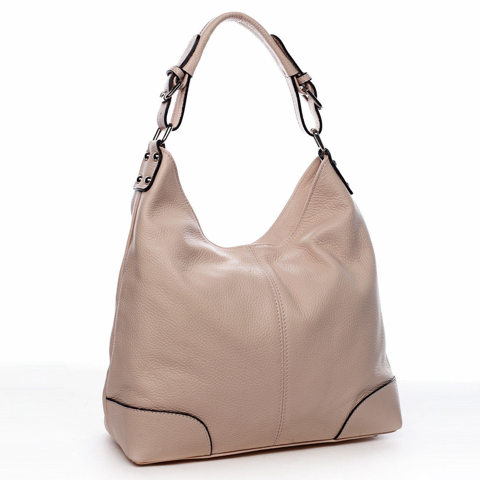 Dámská kožená kabelka růžová - ItalY Inpelle růžová