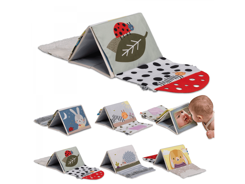 Taf Toys Knížka pro hru na bříšku Sensory Book