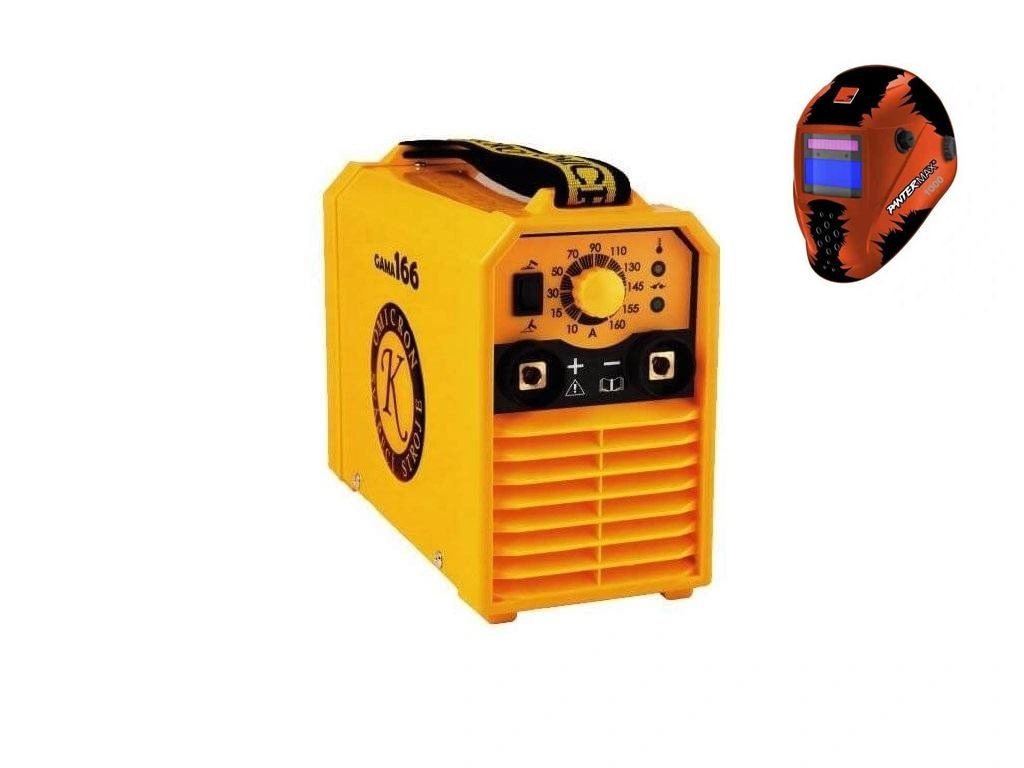 Gama 166 Varianta: SET 1: svářečka s výbavou v popisu stroje + kukla eco 2355