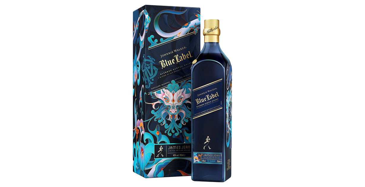 Johnnie Walker Blue Label Year Of The Wood Dragon 40% 0,7l