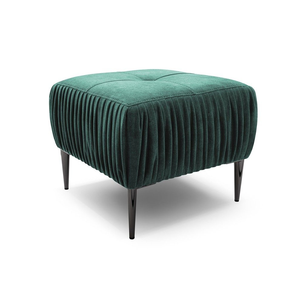 Idzczakmeble Zelený puf Rino