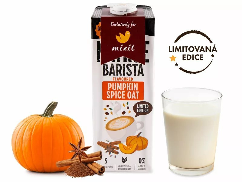 MIXIT Pumpkin Spice Oat - Ovesný nápoj 1 l