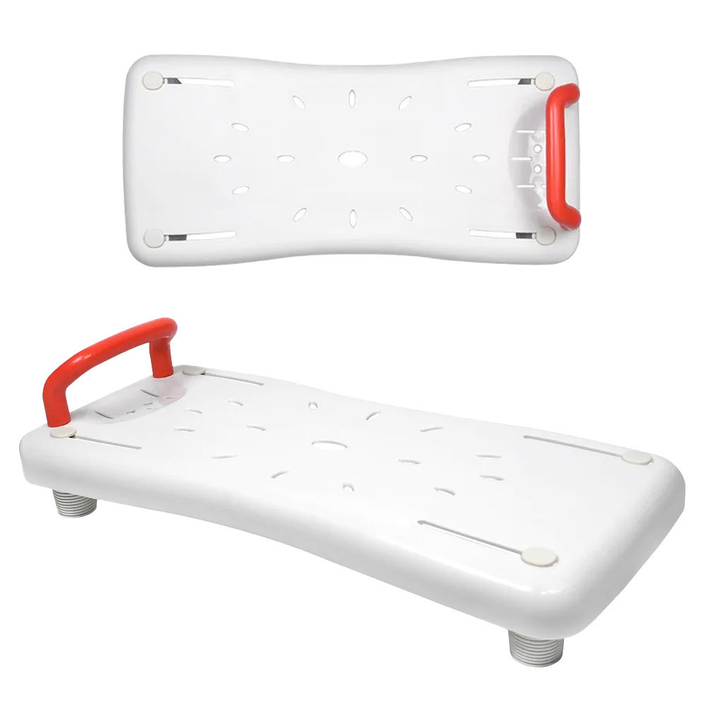 HomeLife Sedačka do vany nastavitelná s madlem KV05