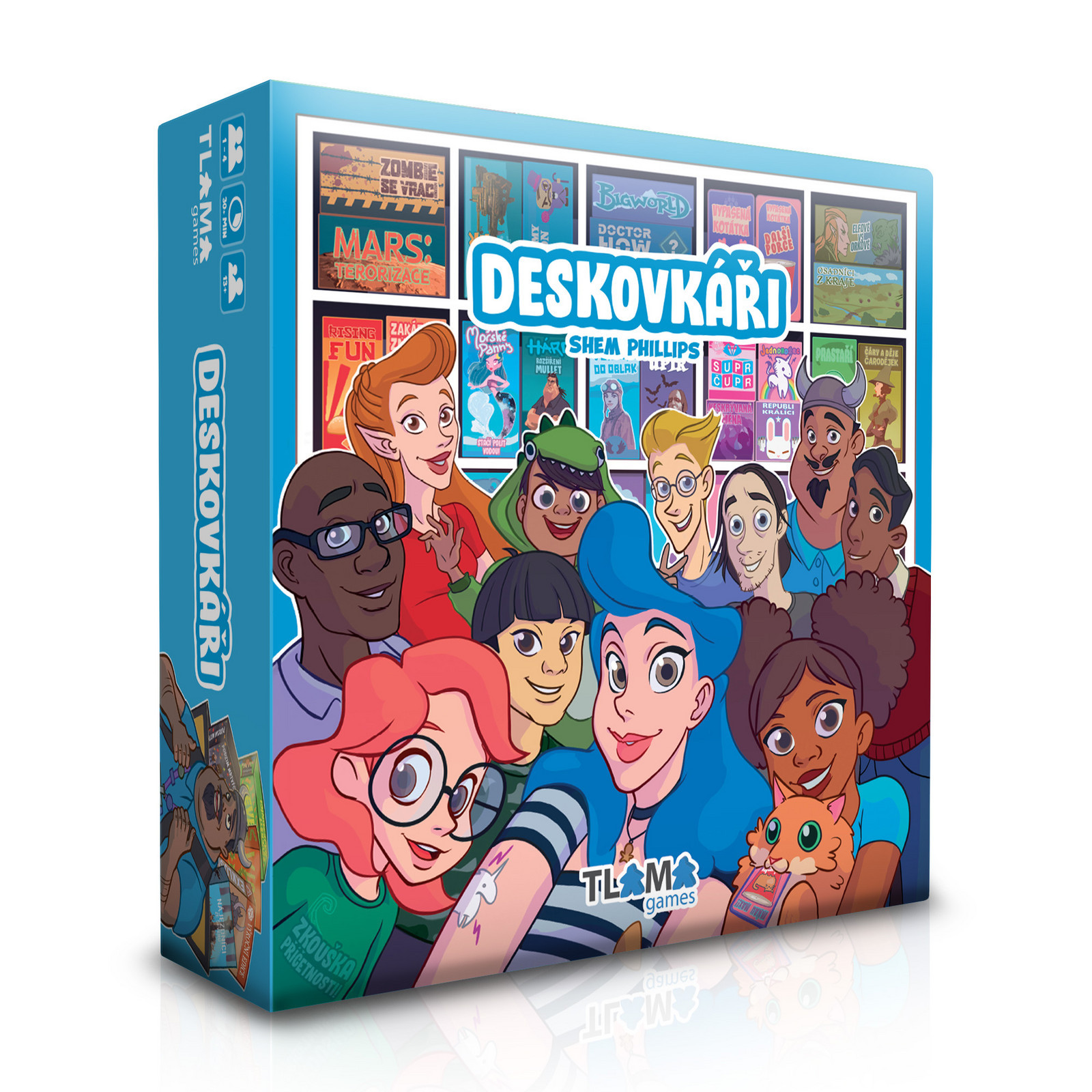 TLAMA games Deskovkáři