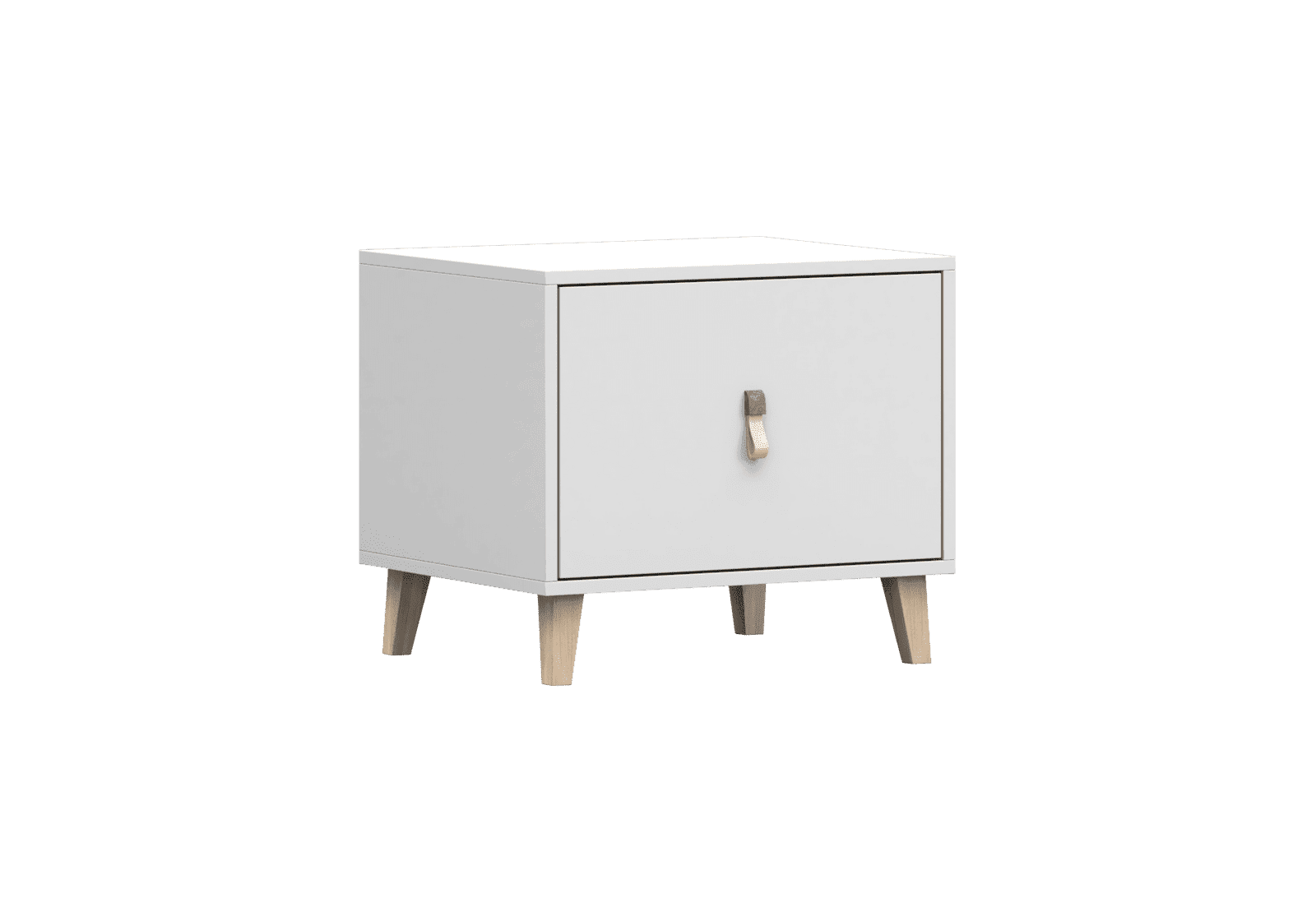 IDZ Noční stolek FIGO 22, 54 cm Bílá