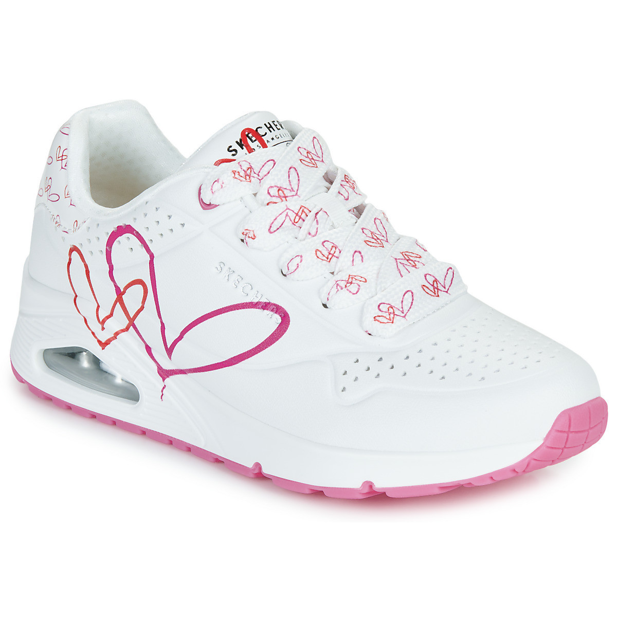 Skechers  JGOLDCROWN: UNO  Bílá