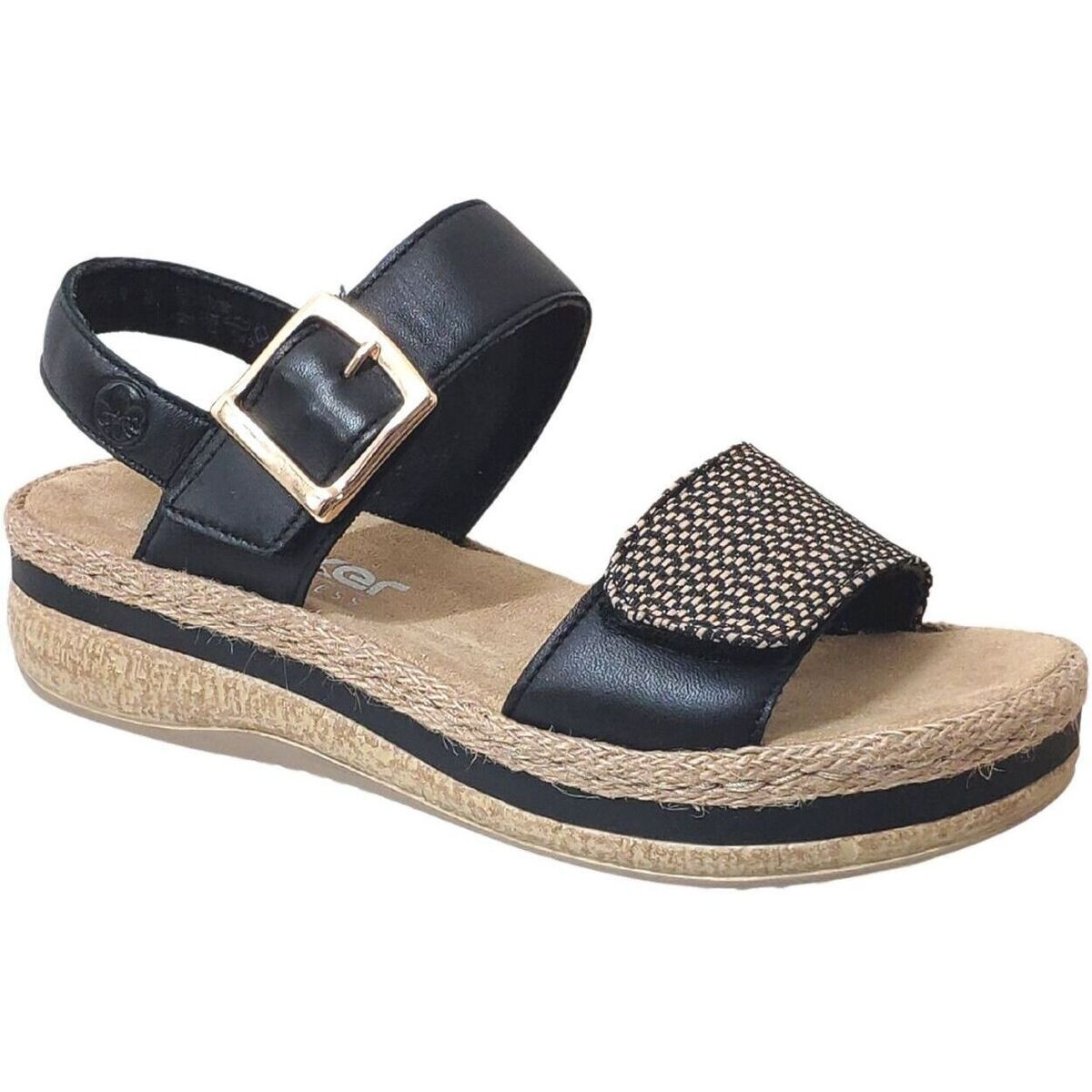 Rieker  V0951  Černá