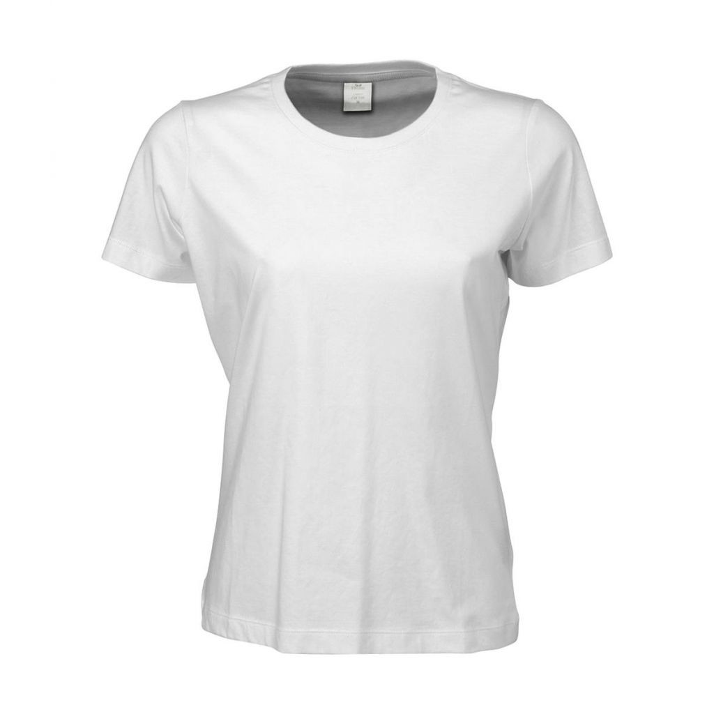 Triko dámské Tee Jays Sof-Tee - bílé, XXL