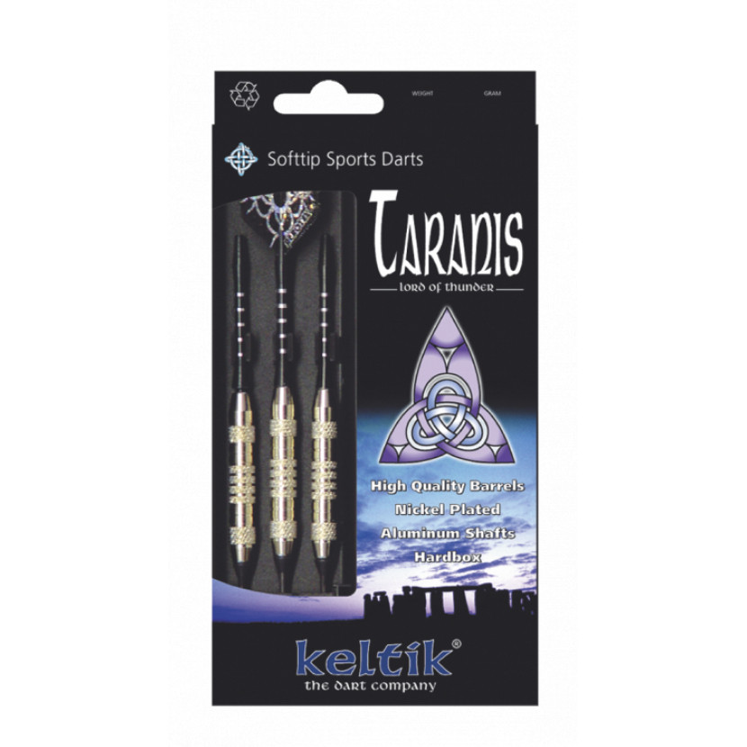 Set šipek Keltik Taranis 14 gramů 3 ks - zlaté-černé