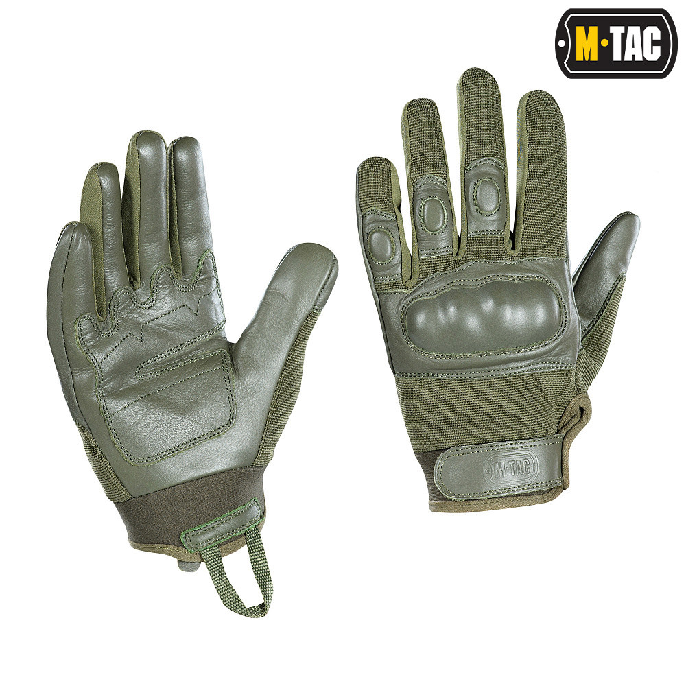 Rukavice taktické M-Tac Assault Tactical Mk.4 Full - olivové, XL