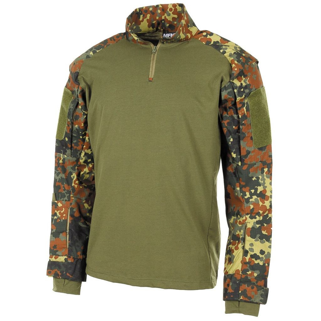 Košile MFH US Tactical - flecktarn, XXL