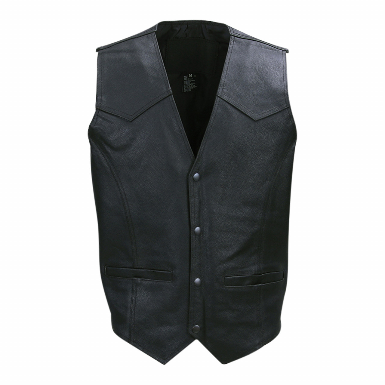 Vesta kožená Fostex Classic - černá, S