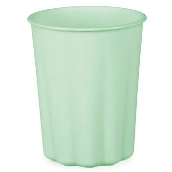 Plastové kelímky světle zelené 220 ml 4 ks