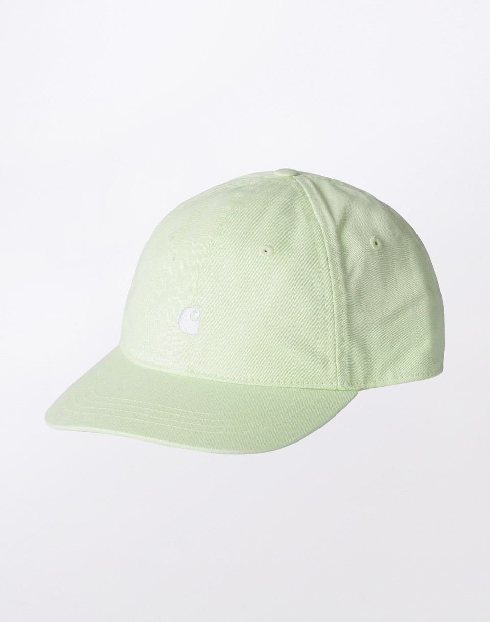 Carhartt WIP Madison Logo Cap Air Green/White
