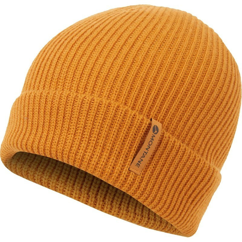 Montane Univerzální teplá čepice Montane Brew Beanie Flame Orange