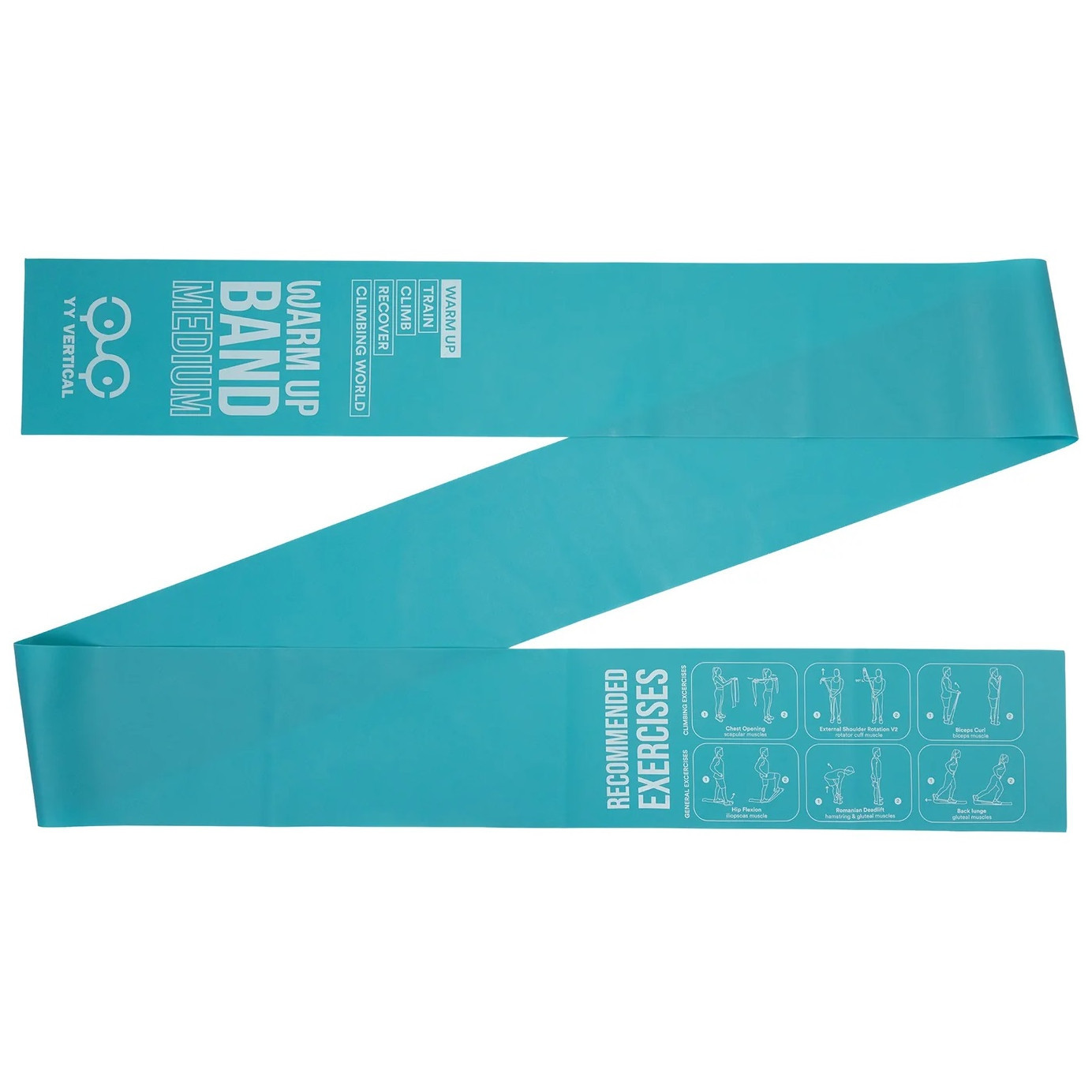 Posilovací guma YY VERTICAL Warm Up Band Blue Medium Barva: modrá