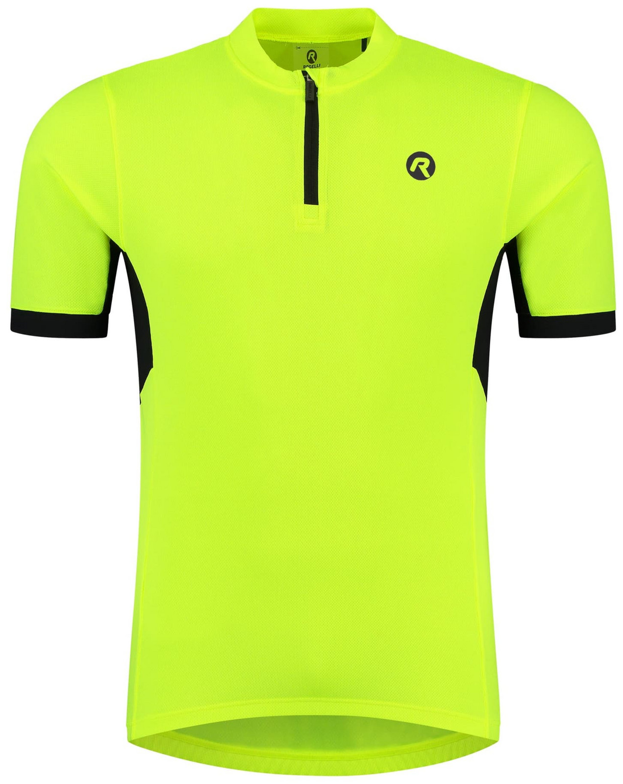 Cyklodres Rogelli CORE s volnějším střihem, reflexní žlutý 2XL