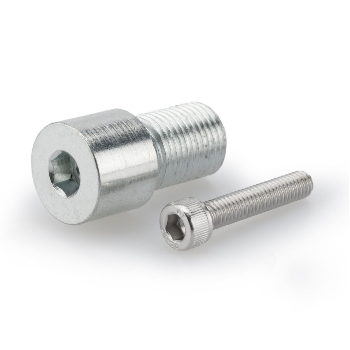 Adaptér zpětného zrcátka Puig 9583 Stříbrná (P)