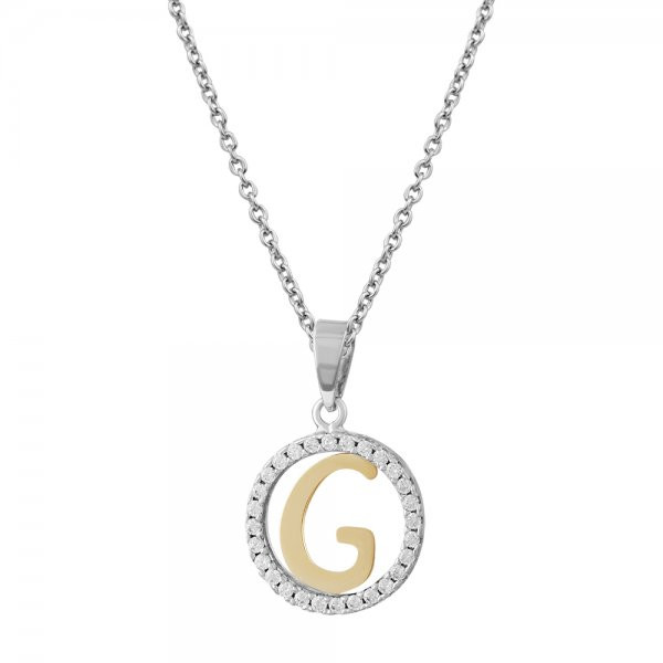 Přívěsek se syntetickými kameny 346-087-001451 1.10g