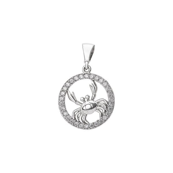 Přívěsek měsíční znamení rak 342-185-002313 1.25g