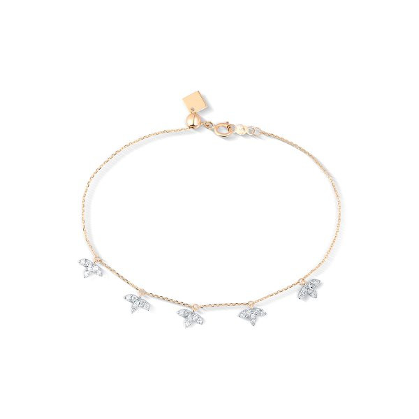 Náramek s brilianty 264-782-003429 1.85g