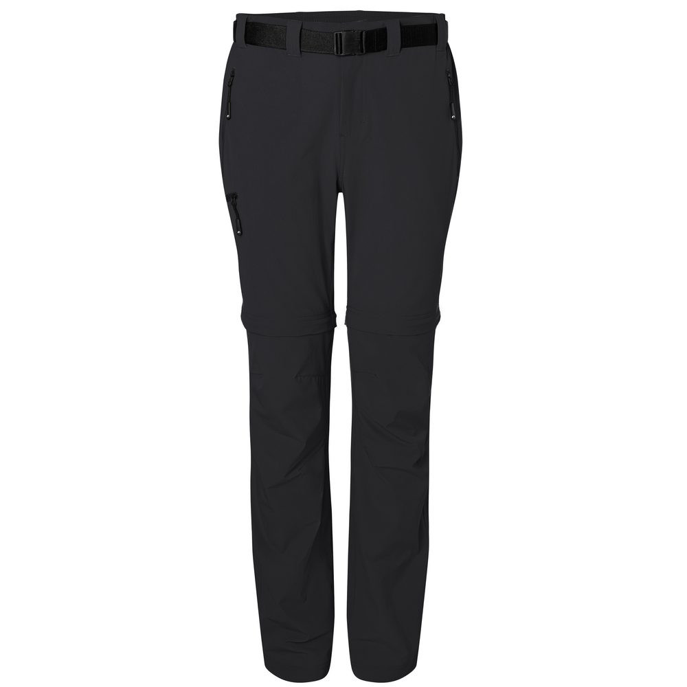 James & Nicholson (Daiber) Dámské outdoorové kalhoty s odepínacími nohavicemi JN1201 - Černá | L