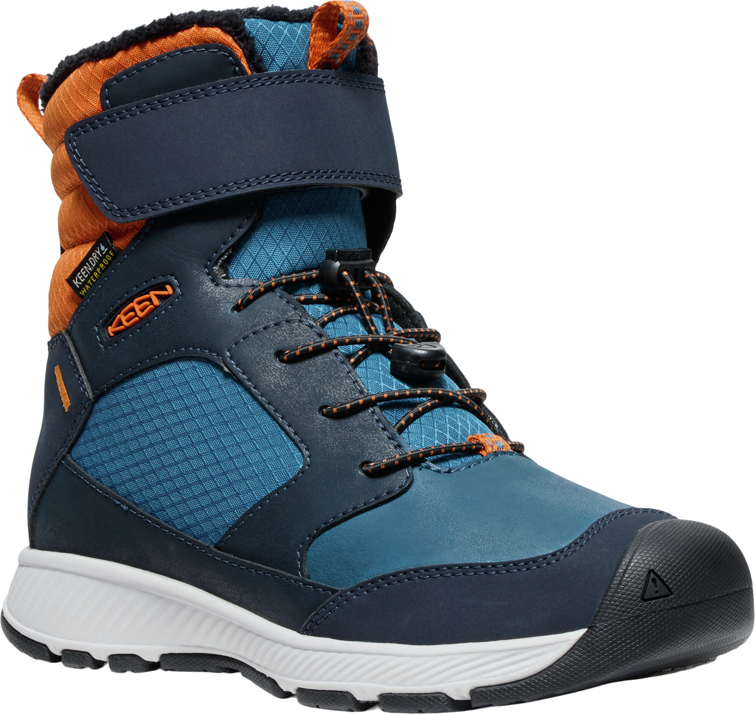 Keen SKUA WINTER WP YOUTH sky captain/gold flame Velikost: 32/33 195208517143