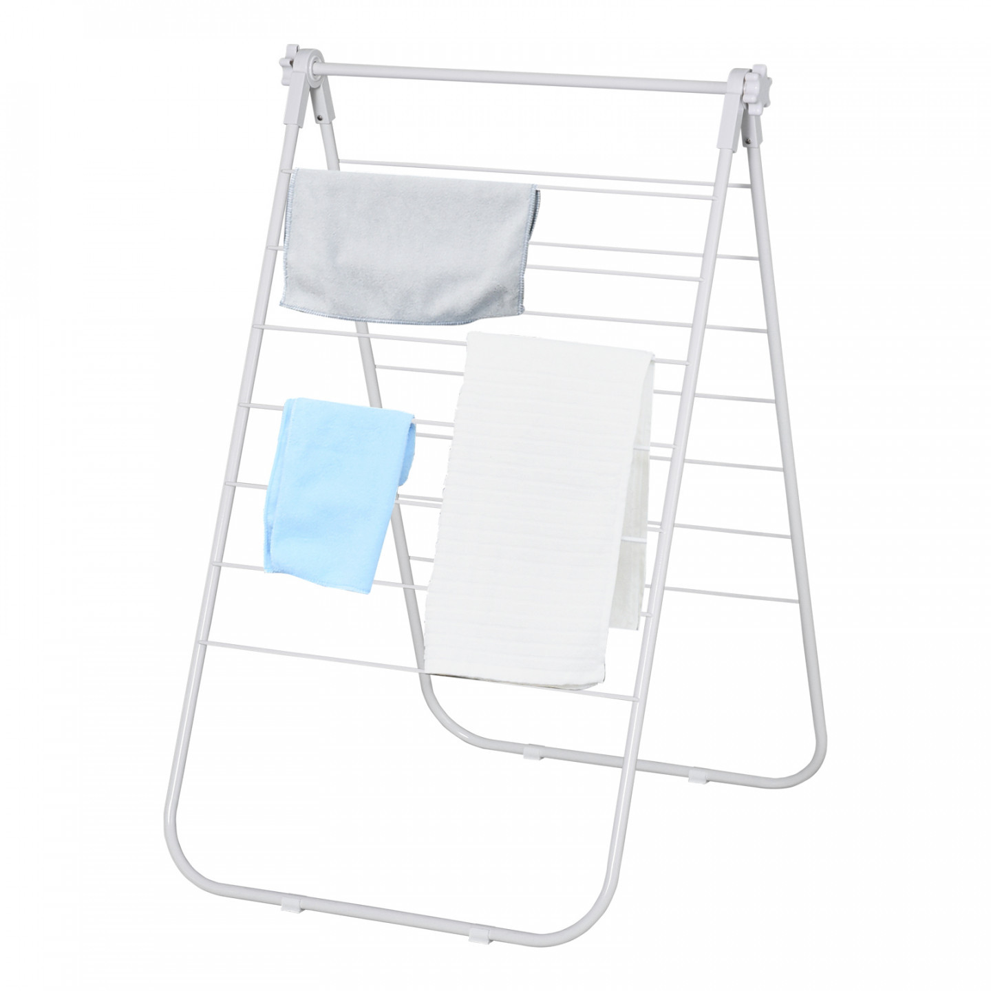 Goleto Skládací sušák kovový | bílý