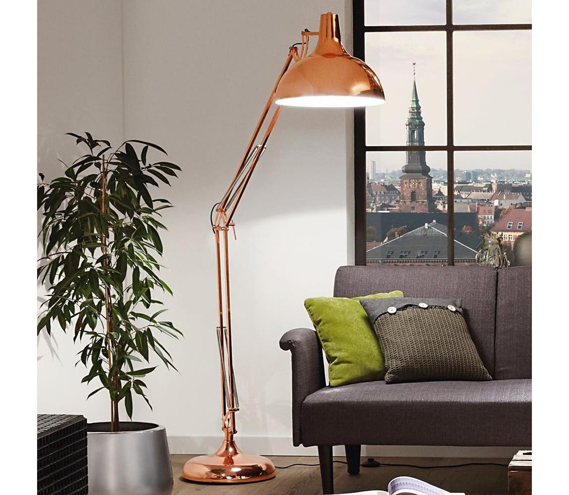 Eglo Eglo 94705 - Stojací lampa BORGILLIO 1xE27/60W/230V