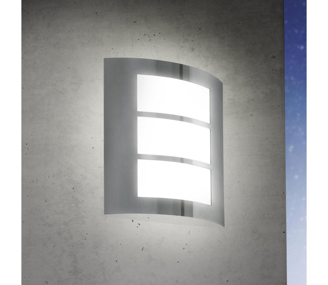 Eglo EGLO 88139 - Venkovní nástěnné svítidlo CITY 1xE27/15W/230V IP44