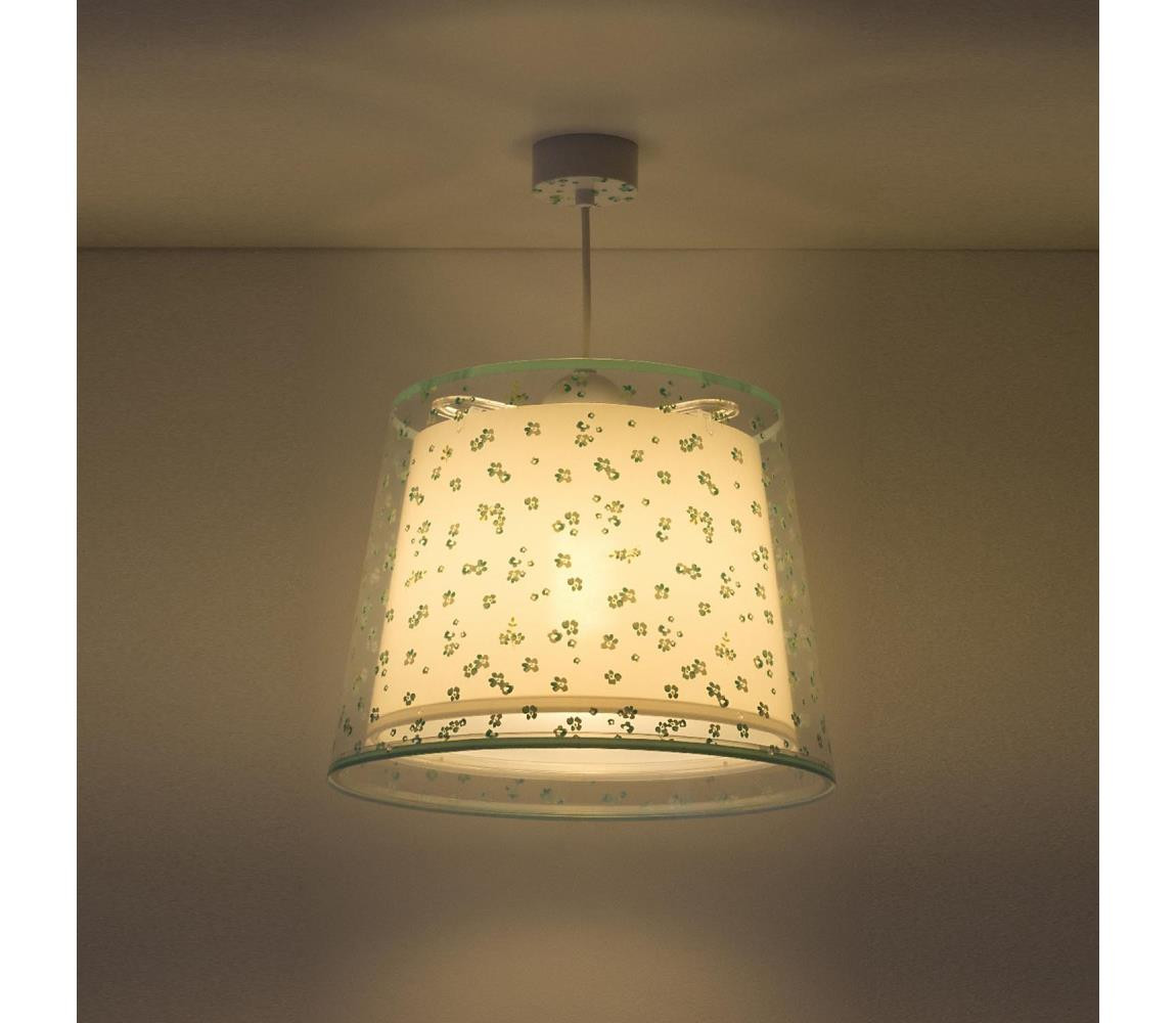 Dalber Dalber 81172H - Dětský lustr DREAM FLOWERS 1xE27/60W/230V