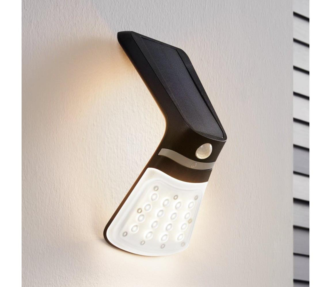 Eglo Eglo 98758 - Solární svítidlo se senzorem LAMOZZO LED/2W/3,7V IP44