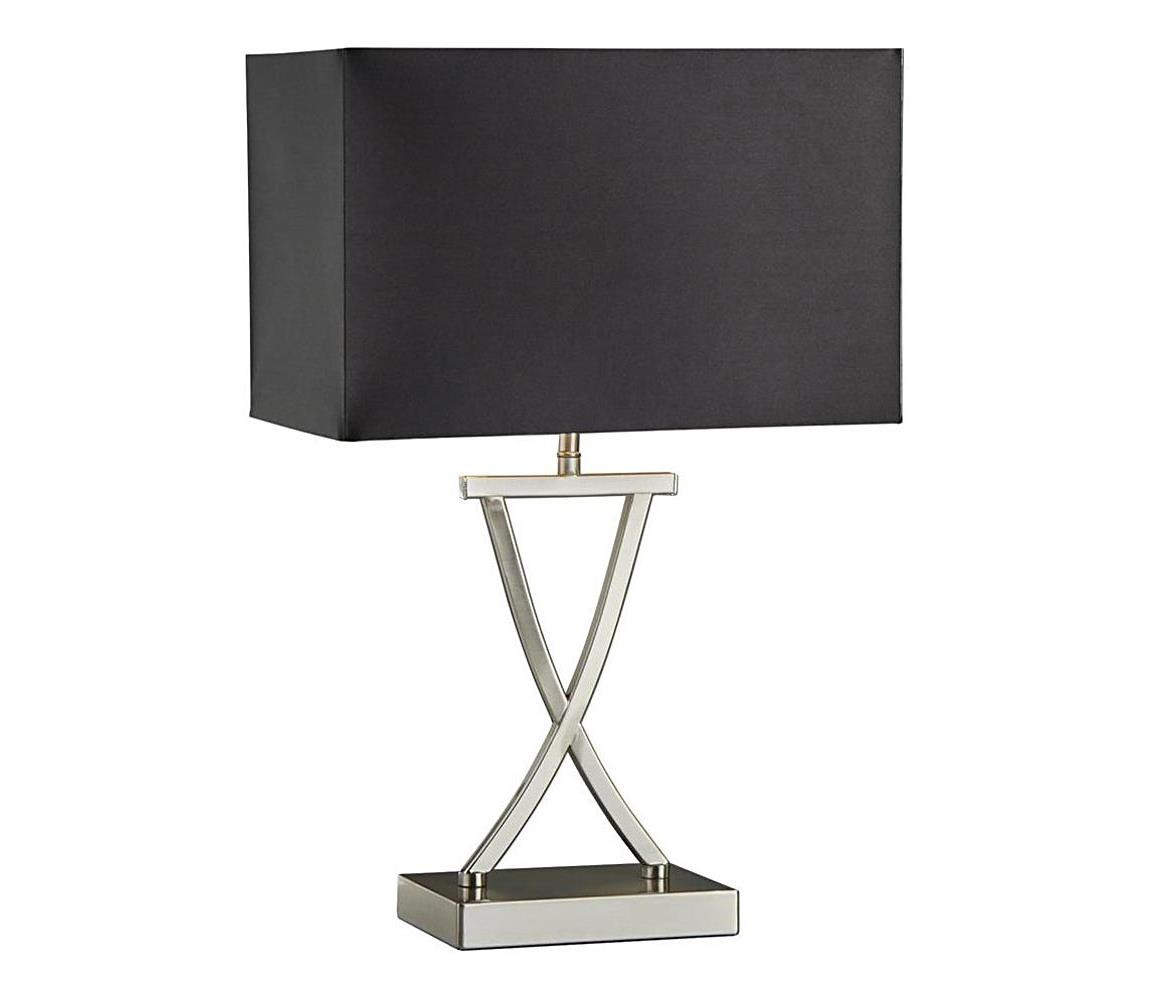 Searchlight Searchlight EU7923SS - Stolní lampa CLUB 1xE14/40W/230V